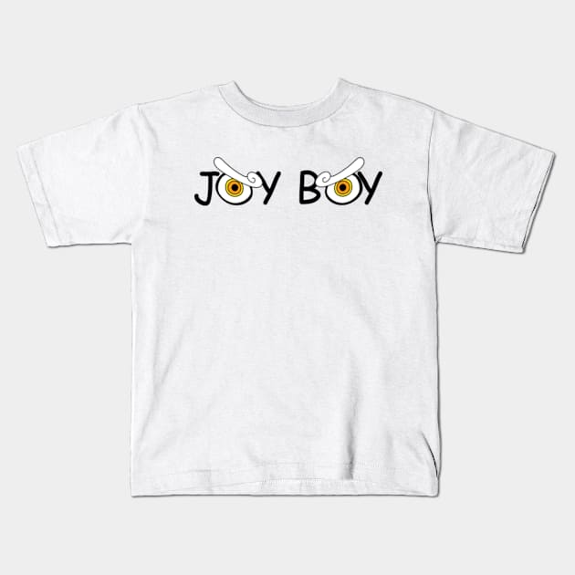 Joy Boy, Golden Eyes. Kids T-Shirt by Clara switzrlnd